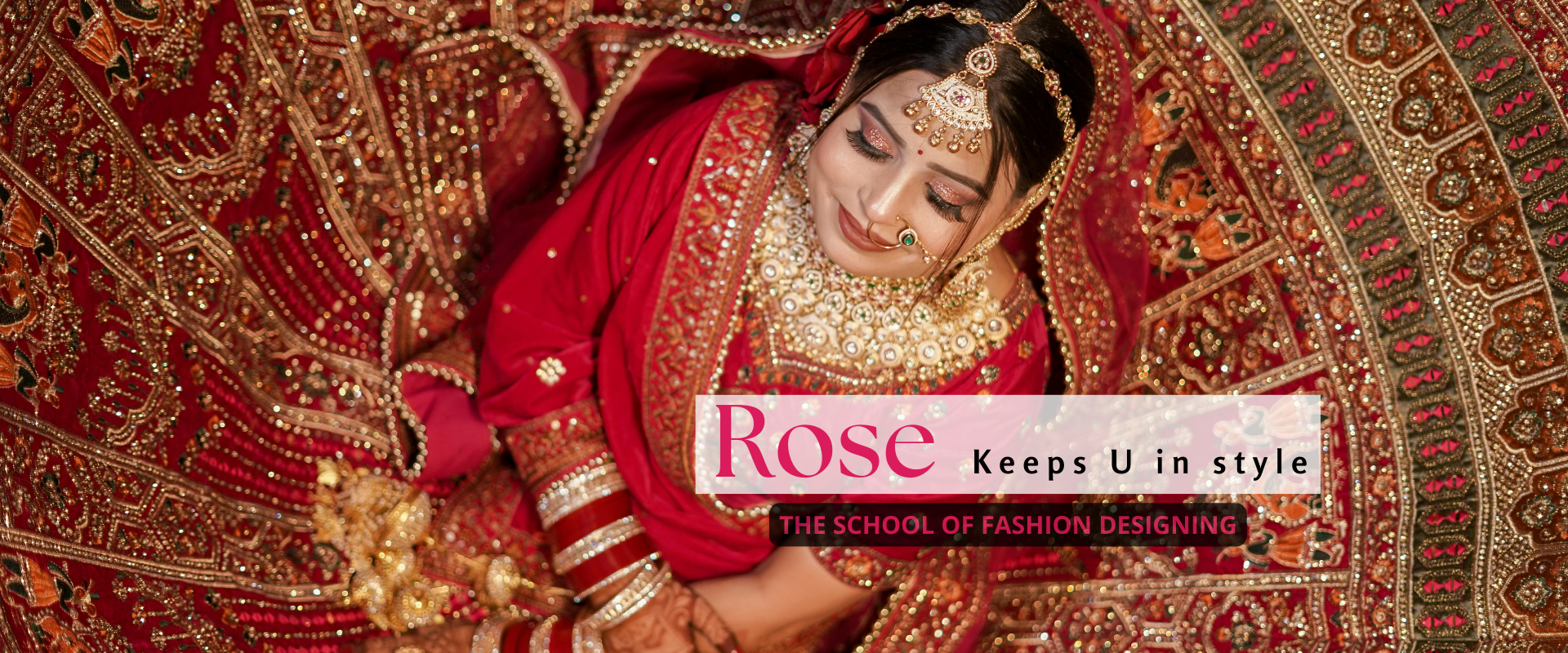 Front entrance of Rose Fashion School building in Adambakkam, Chennai