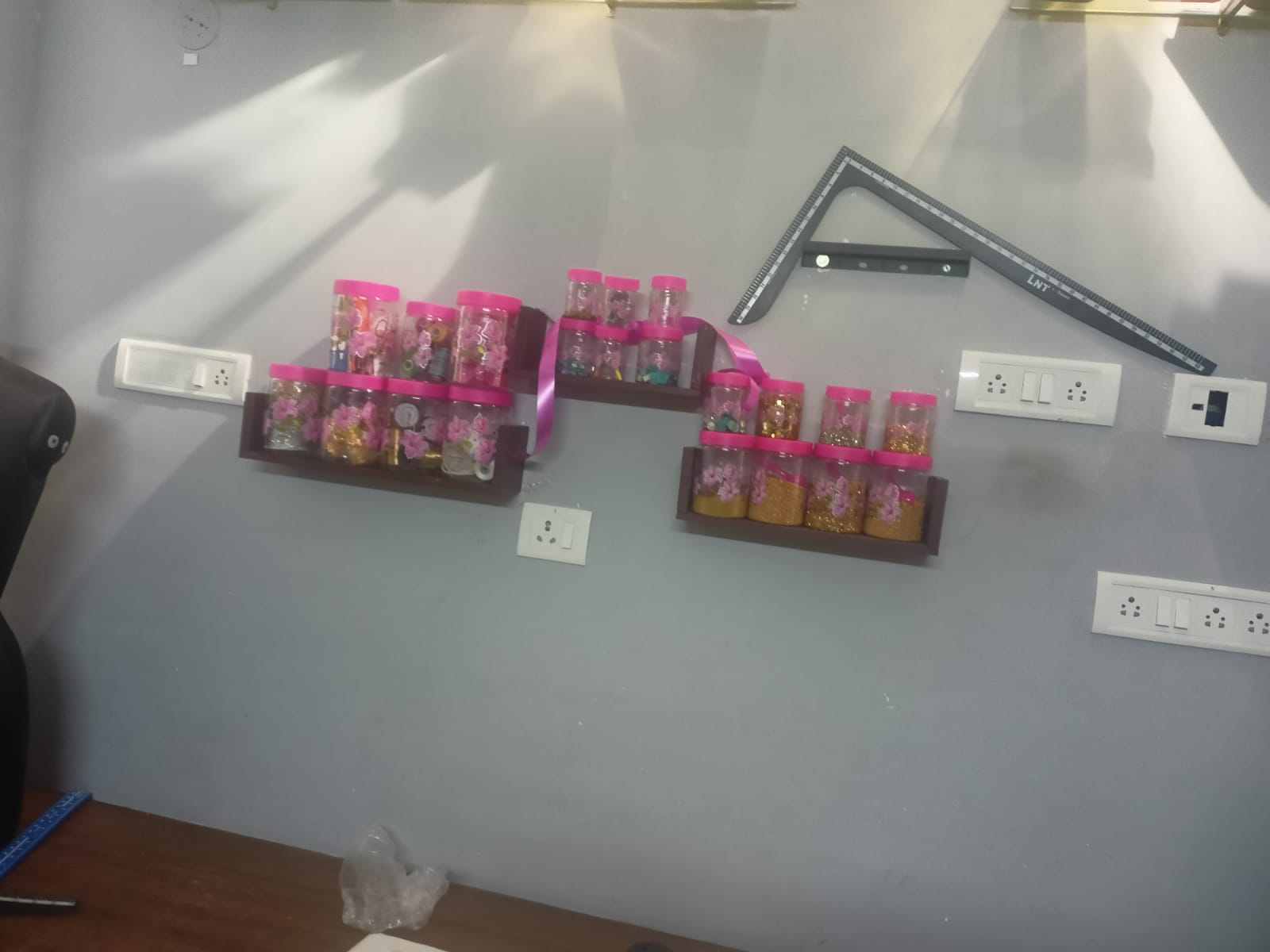 Hands-on tailoring practice session at Rose Fashion School Adambakkam